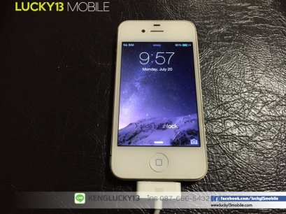 iphone4s 16gb เครื่อง official unlock สภาพ 85